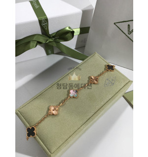 반클리프 알함브라 팔찌 (V-gold소재)