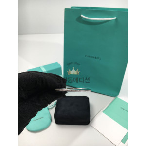 티파니 락 팔찌 17cm (컬러 옐로우골드, 화이트골드)