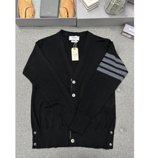 톰브라운 4선 5버튼 초극세 울 가디건