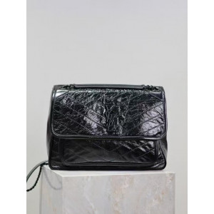 생로랑 니키백 라지 633157 (체인 블랙)