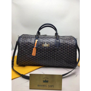 고야드 크로아지에 보스턴백 45cm/50cm (컬러 네이비)