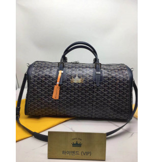 고야드 크로아지에 보스턴백 45cm/50cm (컬러 네이비)