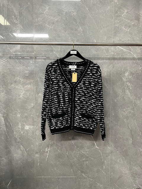 톰브라운 트위드 가디건