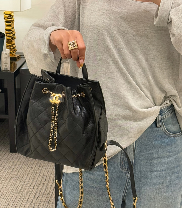 샤넬 25백 미디엄 백팩