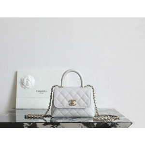 샤넬 코코핸들 마이크로 라이트골드