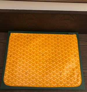 고야드 세나 클러치 MM /GM (컬러 옐로우)