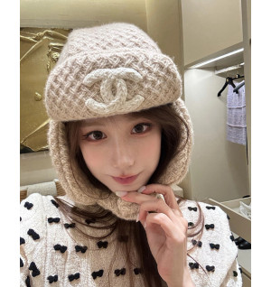 샤넬 리본 패턴 니트 반팔 (컬러 블랙, 아이보리)