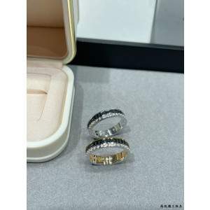 부쉐론 콰트로 더블 링 (컬러 골드, 화이트골드) (V-gold소재)