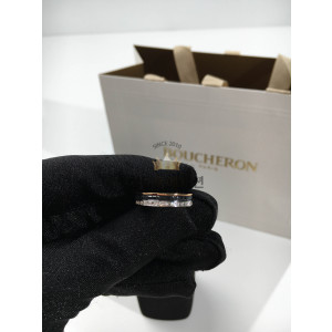 부쉐론 콰트로 더블 링 (컬러 골드, 화이트골드) (V-gold소재)