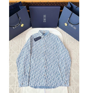 디올 오블리크 자가드 클래식 셔츠 (남성용)