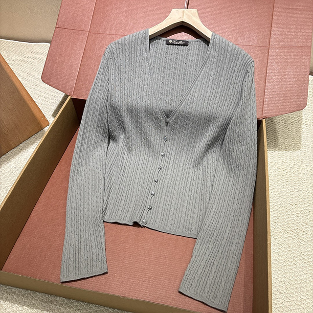 로로피아나 케이블 니트 가디건 (4COLOR)