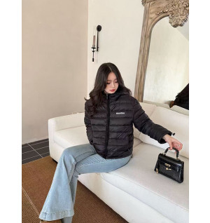 미우미우 후드 다운 자켓 (컬러 블랙, 브라운)