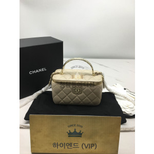 샤넬 23K 탑핸들 베니티 (스틸 토트백)