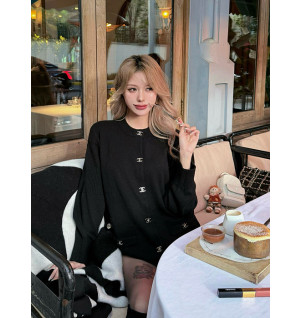 ok(1744014121) 샤넬 턴락 캐시미어 가디건 사이즈(여성):40