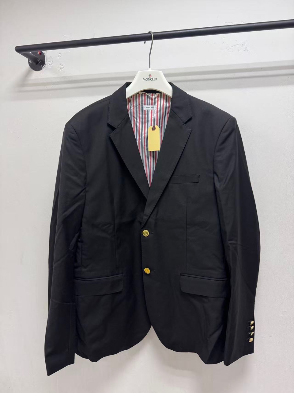 Ok(1642926283) 톰브라운 정장 자켓 (남성용) 색상:블랙 / 사이즈:5