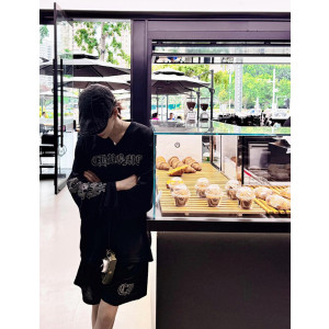 Ok(1744016093) 크롬하츠 롱 슬리브 (남녀공용) 사이즈 L