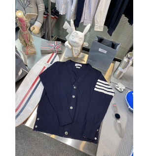 Ok(1641715193) 톰브라운 가디건 (남녀공용) 색상:네이비 / 사이즈:3 (미세 하자)