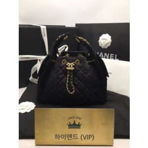 Ok(1748610985) 샤넬 25c 크루즈 뉴 호보백 스몰 (25백) 데님 흑청 (박스 미세하자)