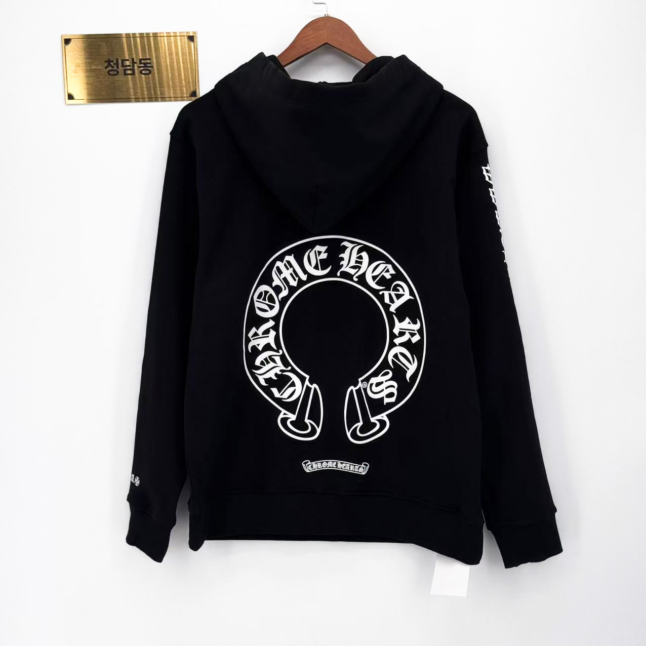 Ok(1746693700) 크롬하츠 실버 글리터 후드 (남성용) 사이즈 M