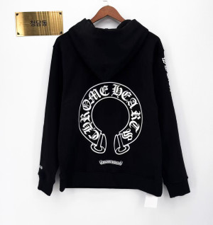 Ok(1746693700) 크롬하츠 실버 글리터 후드 (남성용) 사이즈 M