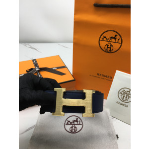 Ok(1654350440) 에르메스 벨트 (컬러 네이비) 버클컬러:금장 / 사이즈:유로100