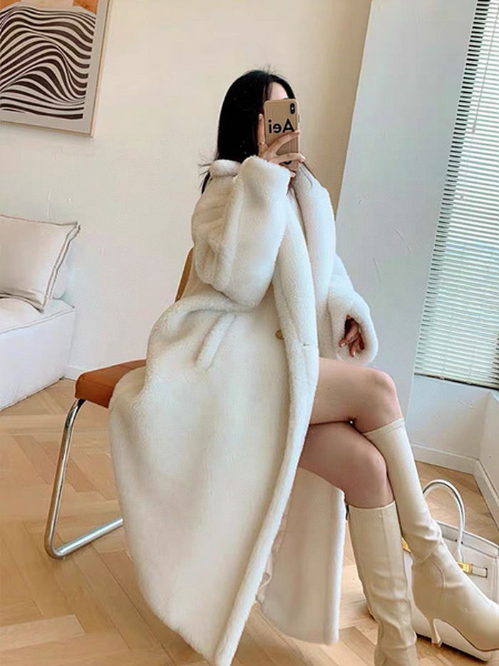 Ok(1664707368) 막스마라 테디베어 코트 사이즈:M