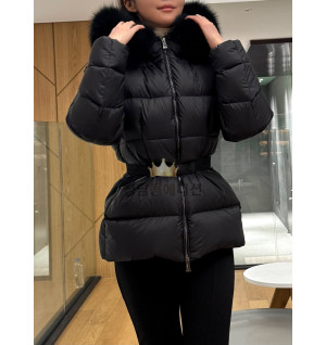 몽클레어 극소량 상품 보에드 패딩 (100% 폭스퍼)