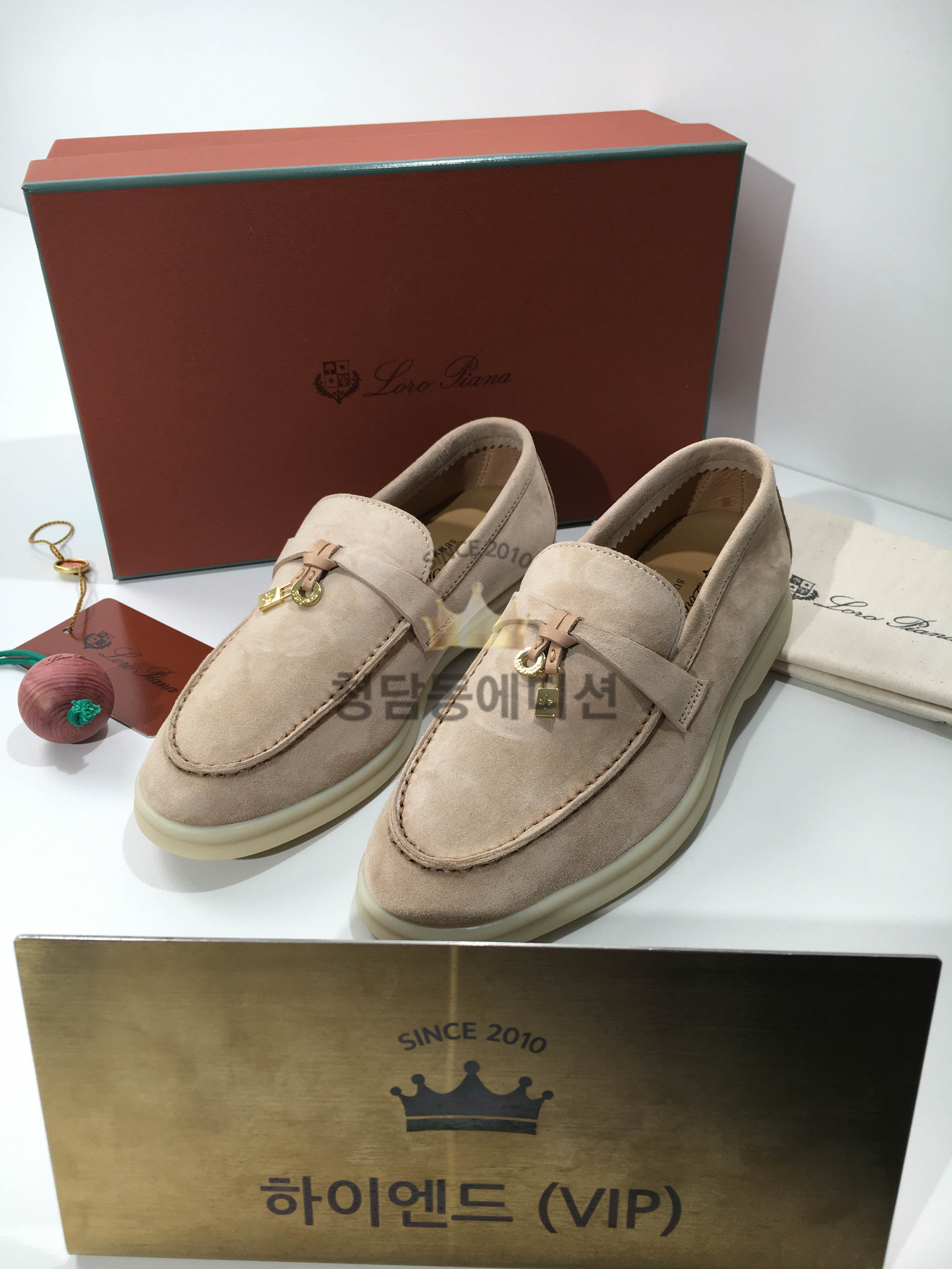 로로피아나 썸머워크 금장 (컬러 샌드스톤)