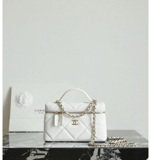 샤넬 25K 빅 퀼팅 탑핸들 베니티 체인백