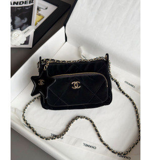 샤넬 25N 코코네쥬 별참 체인달린 미니백