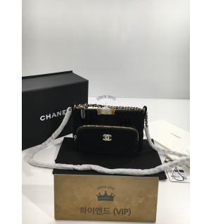 샤넬 25N 코코네쥬 별참 체인달린 미니백