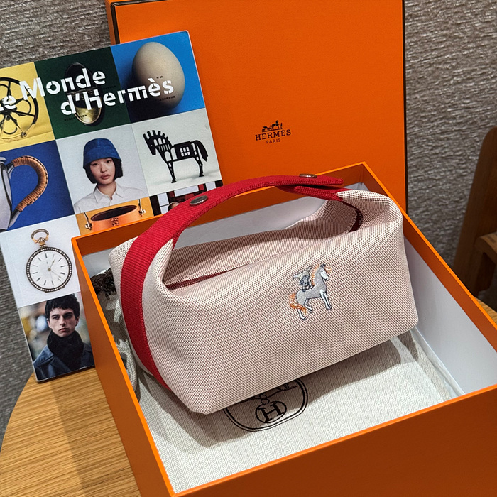 에르메스 브리드어브랙 파우치 PM