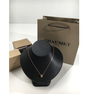 (1754624679) 쇼메 비 마이 러브 목걸이 스몰 플레인 컬러:로즈골드