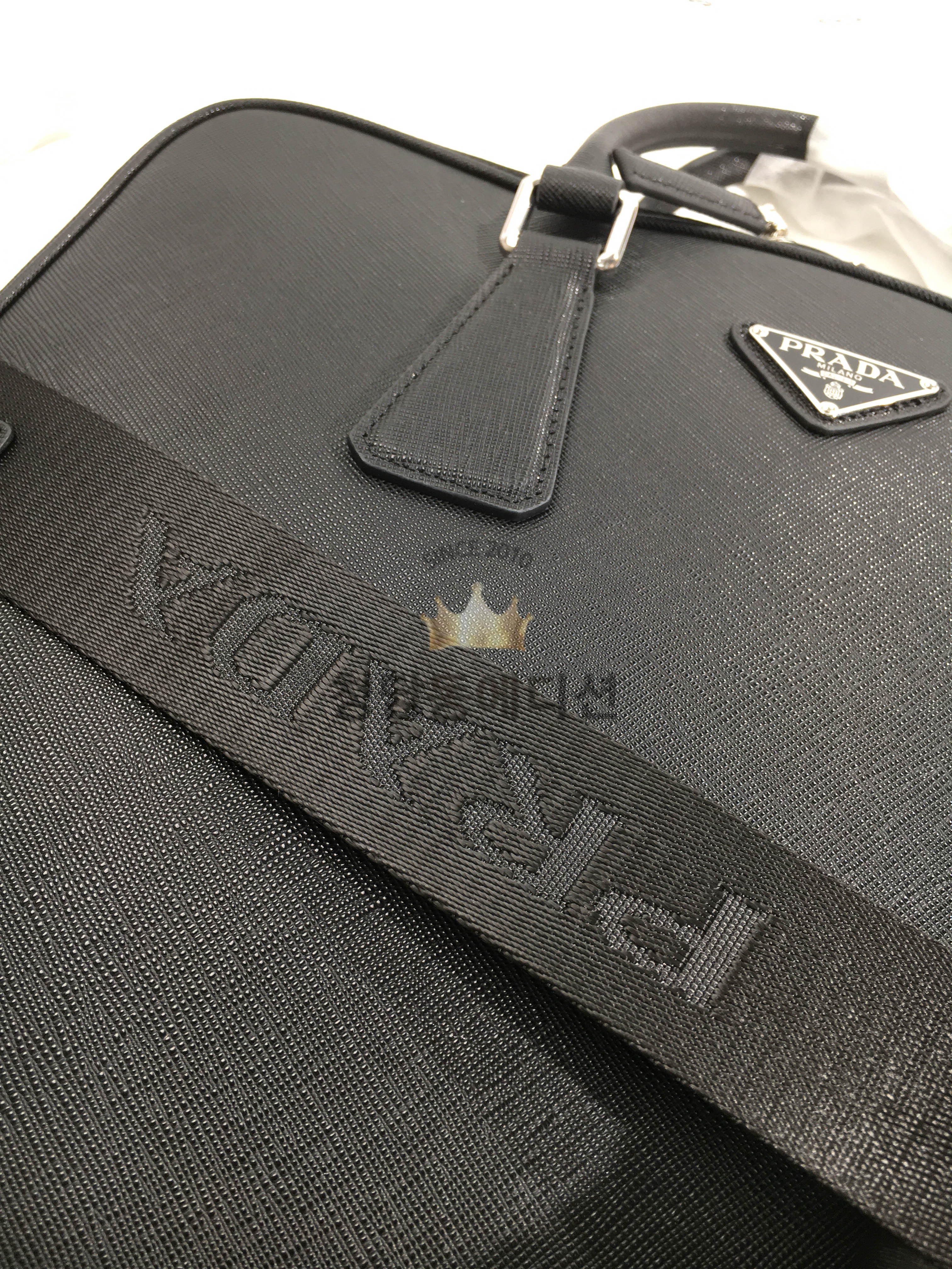 프라다 사피아노 레더 브리프케이스 숄더백 서류가방 2VE022 (기본 숄더끈.ver)