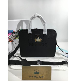 프라다 사피아노 레더 브리프케이스 숄더백 서류가방 2VE022 (기본 숄더끈.ver)