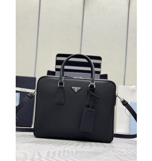 프라다 사피아노 레더 브리프케이스 숄더백 서류가방 2VE011 (가죽 숄더끈.ver)