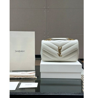 생로랑 루루백 램스킨 스몰