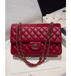 샤넬 클래식백 램스킨 미디움 25.5cm