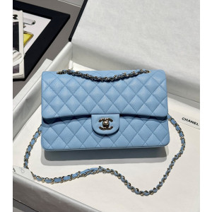 샤넬 클래식백 작은 캐비어스킨 미디움 25.5cm