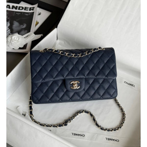 샤넬 클래식백 작은 캐비어스킨 미디움 25.5cm
