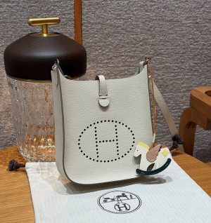 에르메스 에블린 미니 올수공 (셀리에) (컬러 끄레)