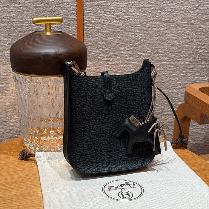 에르메스 에블린 미니 올수공 (셀리에) (컬러 누아)