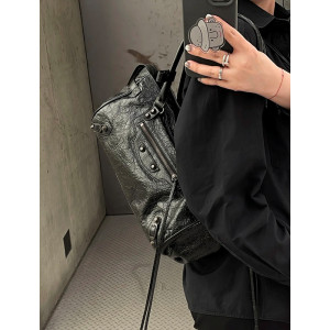 발렌시아가 르 시티 백 이스트 웨스트 (컬러 블랙)